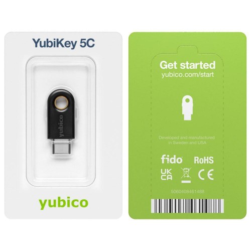 USB-C sikkerhedsnøgle Yubico YubiKey 5C