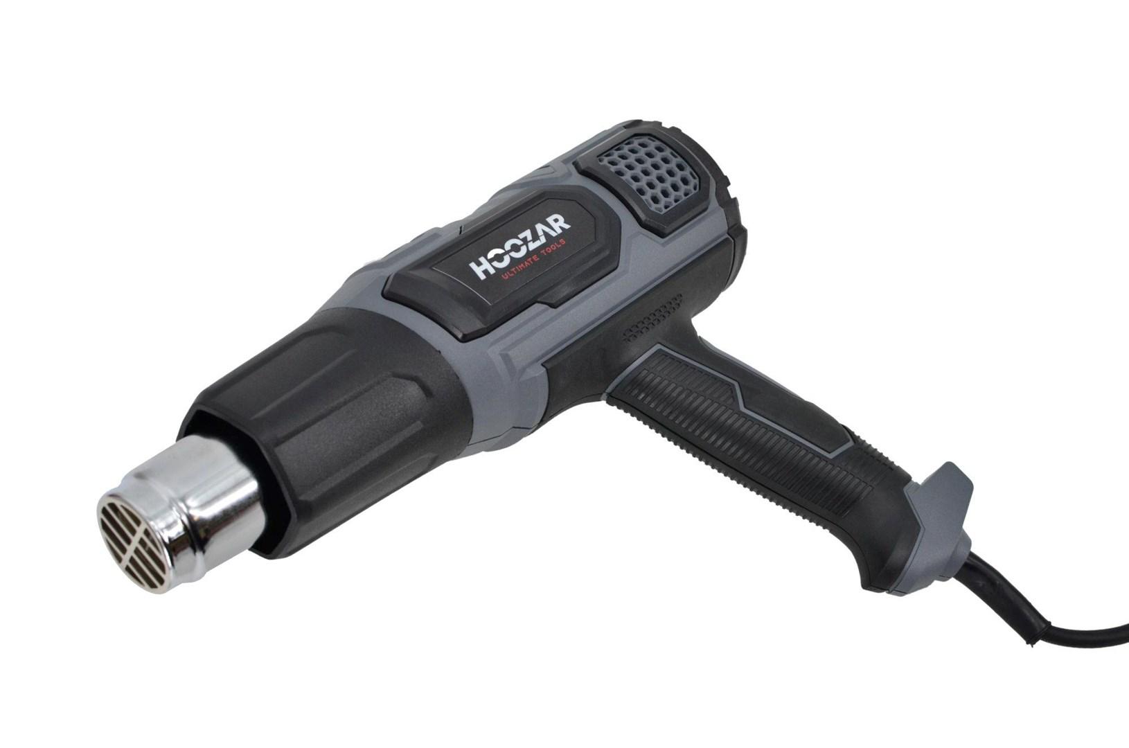 Varmluftpistol 2.000 W med justering og LCD - Hoozar