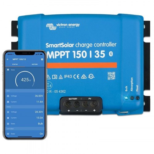 Solcelleregulator MPPT 150/35 SmartSolar