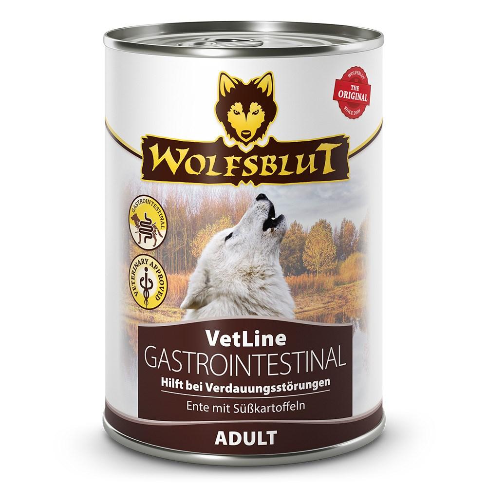 Hundefoder vådfoder WOLFSBLUT VetLine Gastrointestinal And - 395 g billede