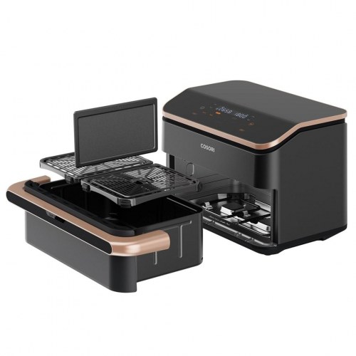 Airfryer COSORI Dual Blaze TwinFry – 10 liter, sort