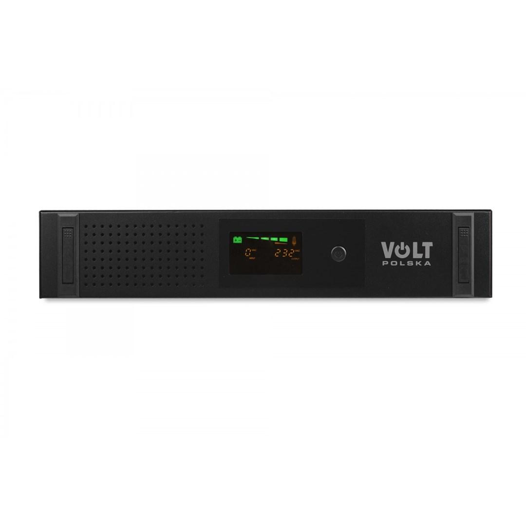UPS nødstrømsforsyning Volt Polska RackUPS 850 VA / 480 W 1×9 Ah