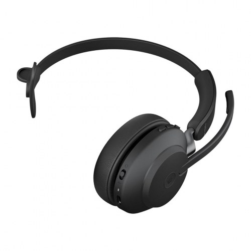 Trådløst headset Jabra Evolve2 65 USB-A Mono med ladestand (MS) – Sort