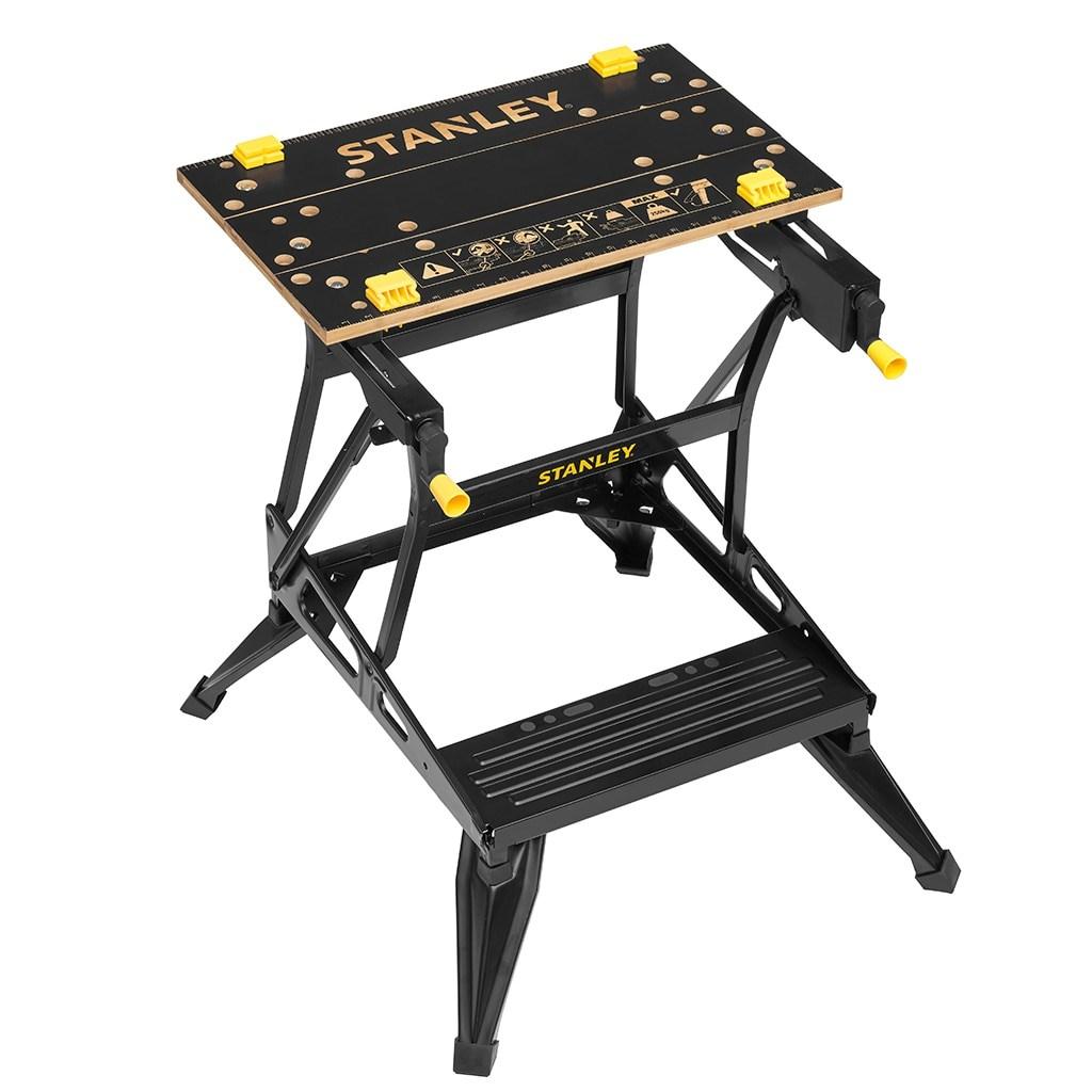 Stanley STST83400-1, Træarbejde arbejdsbord, Bamboo, Sort, Gul, 250 kg, 505 mm, 595 - 775 mm