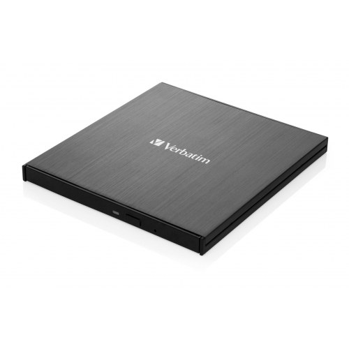 Ekstern CD/DVD-drev - Verbatim Slimline, USB 3.2