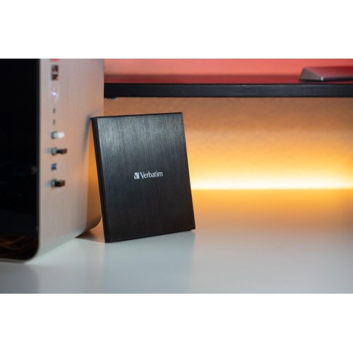 Ekstern CD/DVD-drev - Verbatim Slimline, USB 3.2