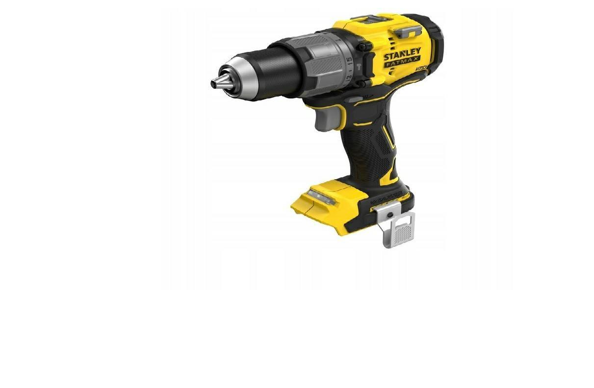 Boremaskine/Skruemaskine med slag – STANLEY FatMax V20 (kulfri)