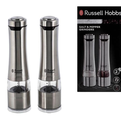 Krydderikværn sæt – Russell Hobbs 23460-56, salt og peber, rustfrit stål
