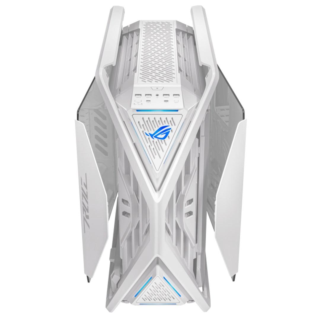 PC kabinet ASUS ROG GR701 Hyperion White - hvid full-tower billede