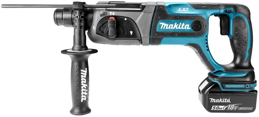 Borehammer 18V Makita DHR241RTJ - SDS Plus, 2 J, 2 x 5,0 Ah