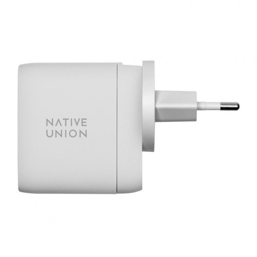 Oplader med hurtigopladning 67 W – Native Union, 2x USB-C, hvid