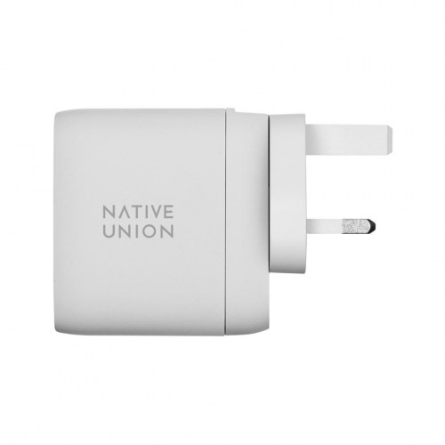 Oplader med hurtigopladning 67 W – Native Union, 2x USB-C, hvid