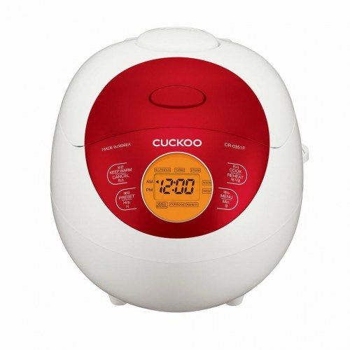 Riskoger - Cuckoo CR-0351F, 0,54 l, 425 W, rød/hvid