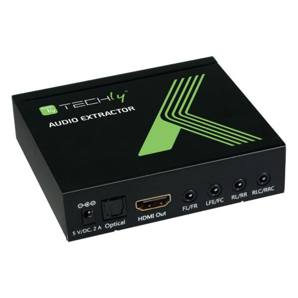 HDMI audio extractor TECHly 7.1 LPCM 4K UHD 3D billede