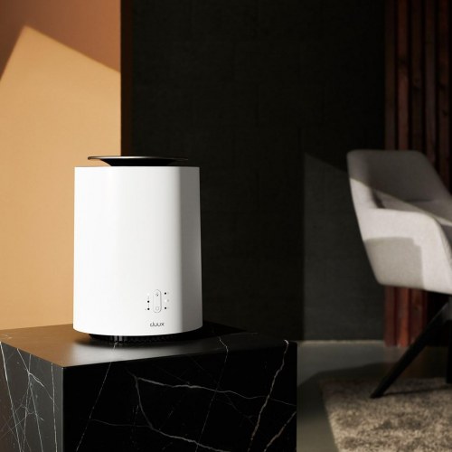 Varmeblæser med ventilator – Duux Threesixty Smart Gen2, 1.800 W, hvid (op til 30 m²)