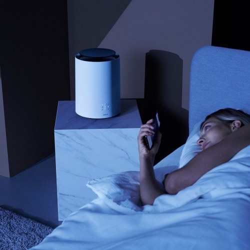 Varmeblæser med ventilator – Duux Threesixty Smart Gen2, 1.800 W, hvid (op til 30 m²)