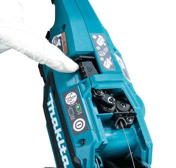 Batteridrevet armeringsbinder Makita DTR180ZJ - sort/grøn/metal billede