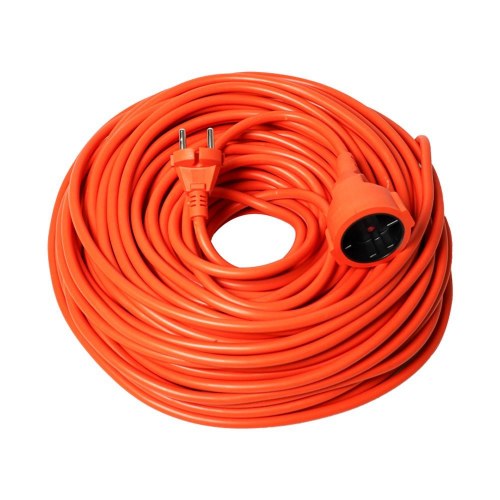 Forlængerledning 40 m IP44 - VERTEX, type E, 2×1,0 mm²