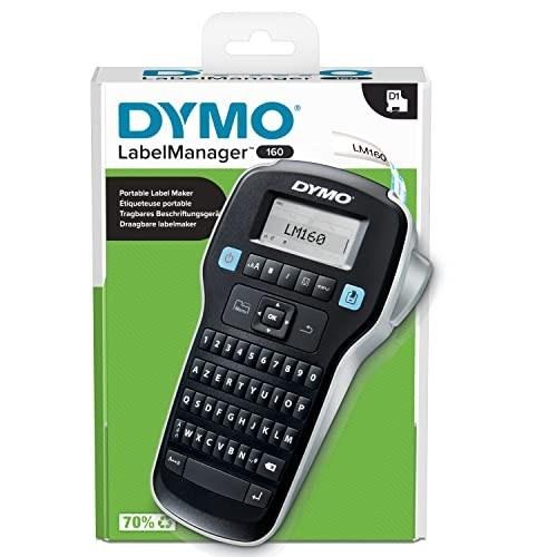 Labelmaker DYMO LabelManager 160 - til D1-bånd 6/9/12 mm, AZERTY