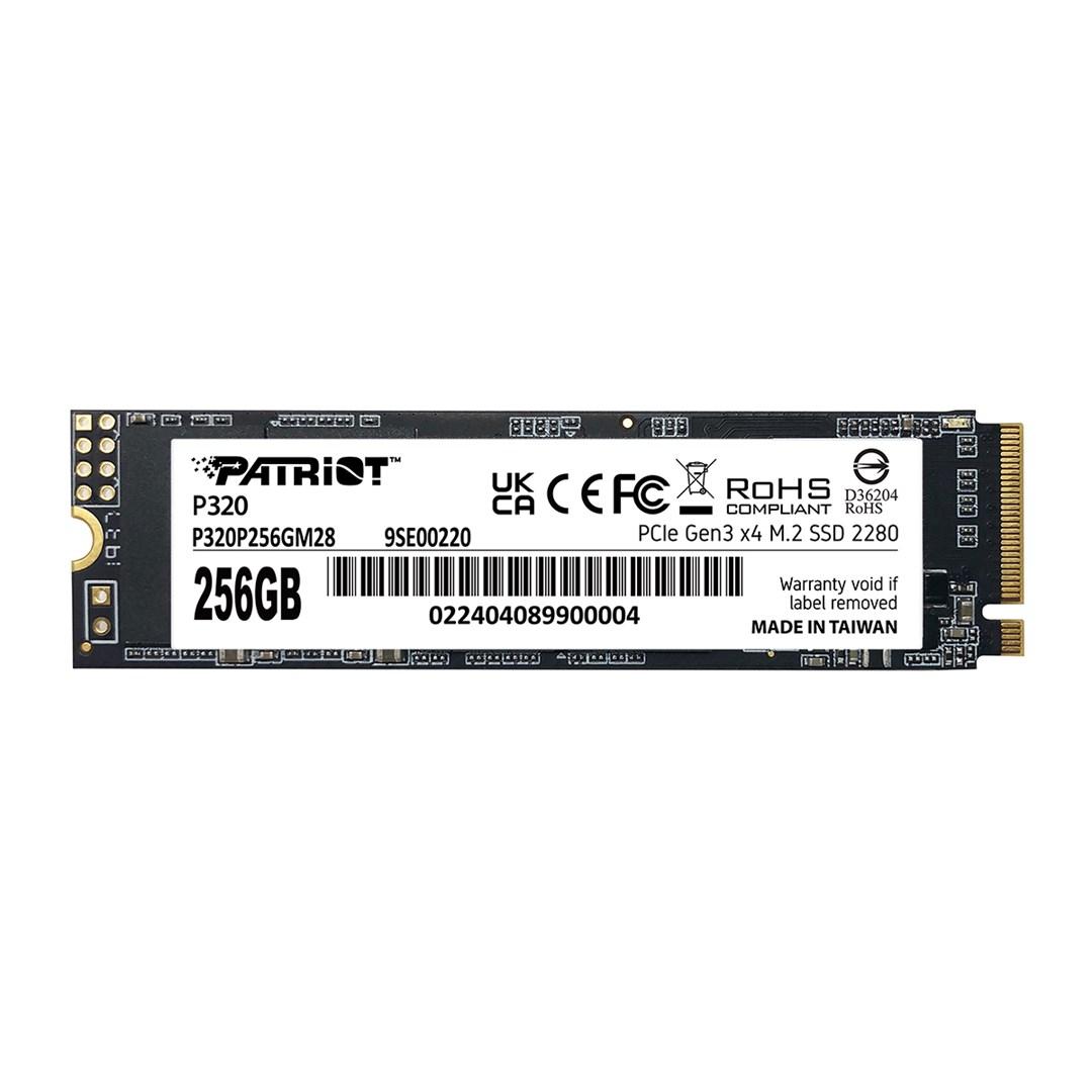 SSD M.2 NVMe Patriot Viper P320 256 GB - PCIe Gen 3 x4 billede