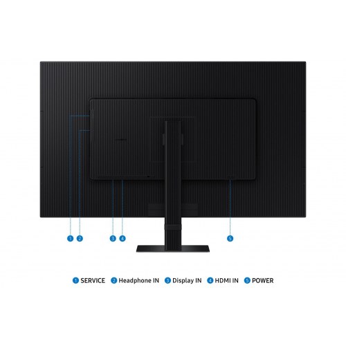 Skærm 32" Samsung ViewFinity S7 4K UHD (VA, 60 Hz) - sort