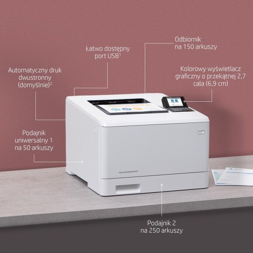 Farvelaserprinter HP Color LaserJet Enterprise M455dn