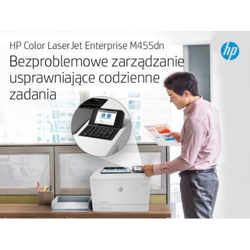 Farvelaserprinter HP Color LaserJet Enterprise M455dn
