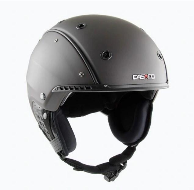Skihjelm CASCO SP-4 L (58-62 cm) - sort, mat