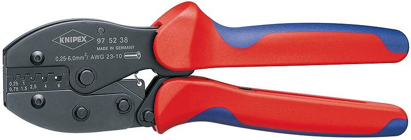 Crimptang Knipex 97 52 38 - stål, 220 mm