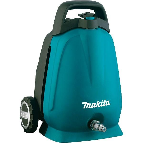 Højtryksrenser Makita HW102 kompakt elektrisk, turkis/sort, 360 l/t, 1.300 W