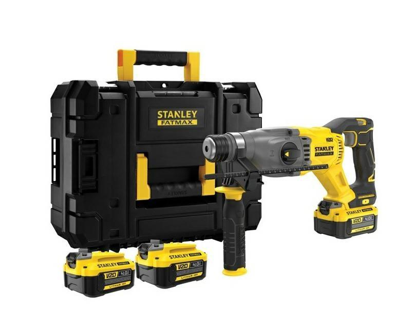 Stanley STANLEY MLOTOWIERTARKA SDS+ 18V V20 2x4Ah KUFER SFMCH900M22-QW