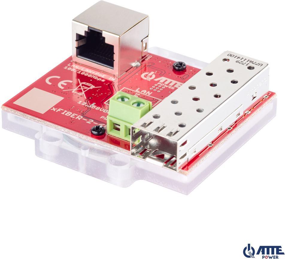 Mediekonverter Ethernet gigabit Atte xFIBER-2-60