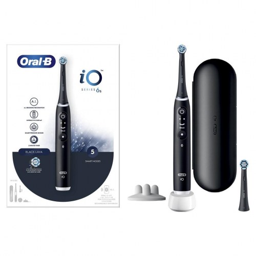 Elektrisk tandbørste Oral-B iO 6 – sort (vibrerende)