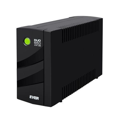UPS nødstrømsforsyning Ever DUO 550 AVR USB - 550 VA (tower) billede