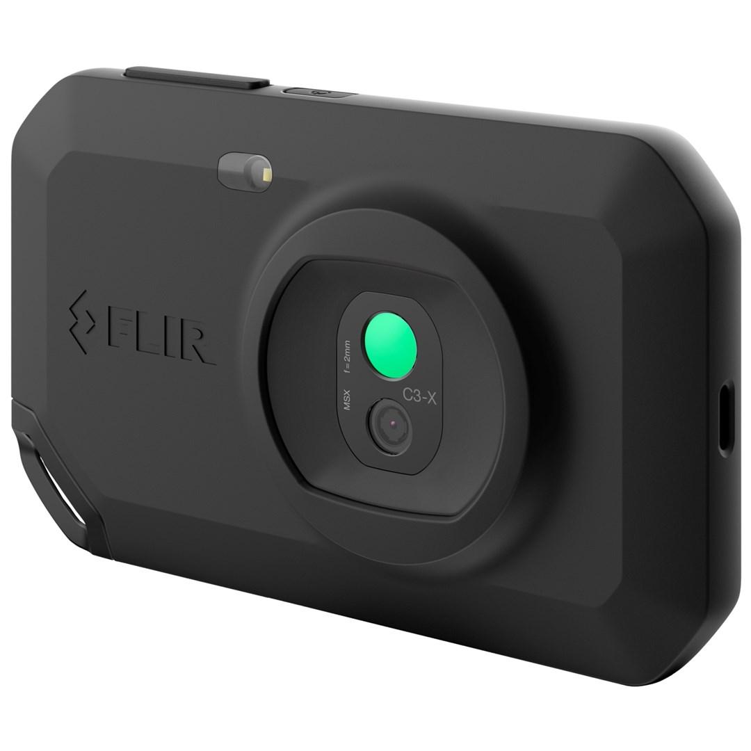 Termokamera FLIR C3-X - håndholdt, LCD 3,5", 128 × 96, sort billede