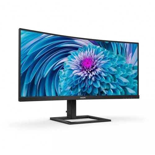 Skærm 34" Philips 346E2CUAE buet WQHD VA, 100 Hz, USB‑C, sort
