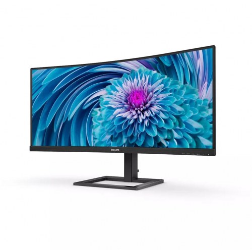 Skærm 34" Philips 346E2CUAE buet WQHD VA, 100 Hz, USB‑C, sort