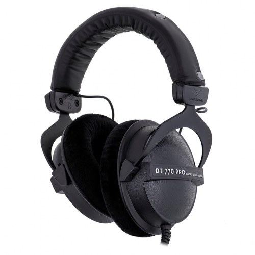 Høretelefoner Beyerdynamic DT 770 Pro Black Limited Edition – lukkede studiemonitor-hovedtelefoner (80 ohm)