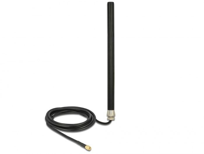 TV-antenne DELOCK – radioantenne 3 dB, 50 Ω, SMA, 3 m billede
