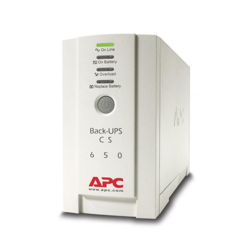 UPS backup strøm - APC Back-UPS CS 650, 400 W / 0,65 kVA