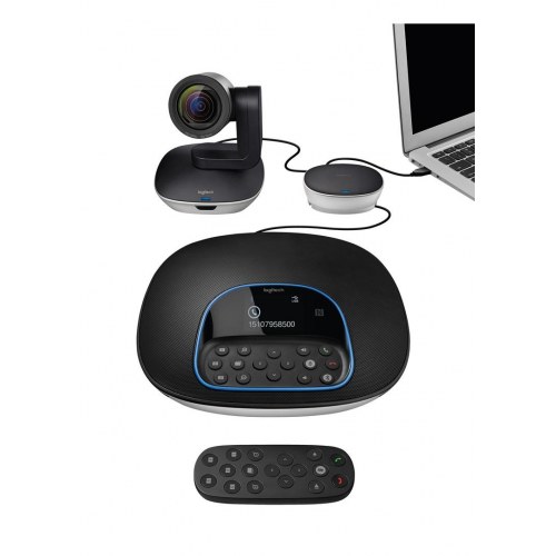 Webcam til videokonference Logitech GROUP – Full HD PTZ