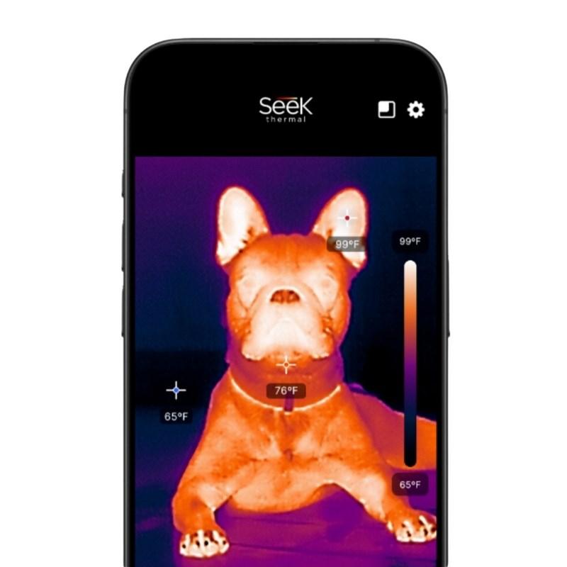 Seek Thermal CQ-DBAX kamera med termisk billede Sort 320 x 240 pixel
