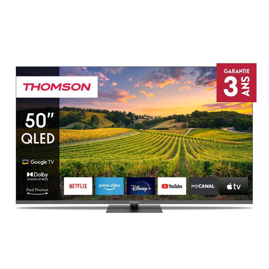 4K QLED Smart TV 50" - Thomson 50QG5C14 (grå)
