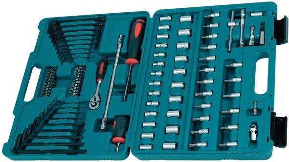 Topnøgle- og bitssæt 91 dele - Makita P-46470