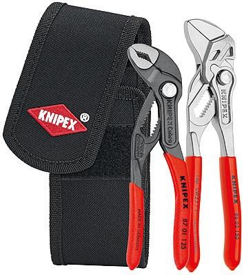 Tænger sæt KNIPEX Mini - 2 dele, røde greb billede