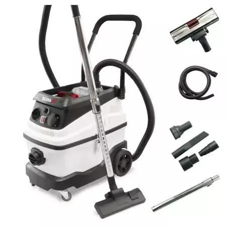 Industristøvsuger DEDRA DED6603 30 l våd/tør 1.600 W posefri