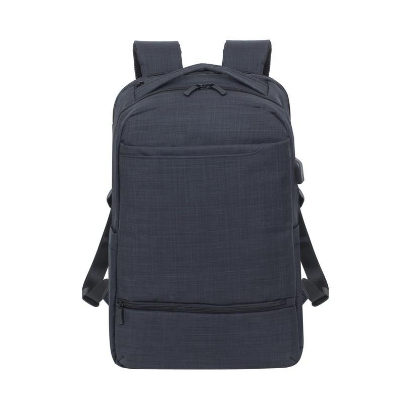 Computerrygsæk RivaCase 17,3" (43,9 cm) - sort billede