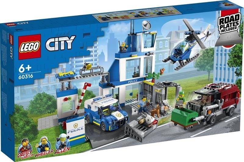 LEGO byggelegetøj City 60316 Politistation