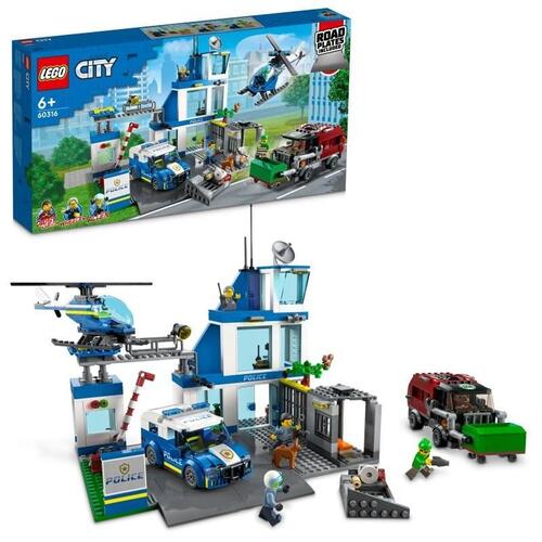 LEGO byggelegetøj City 60316 Politistation