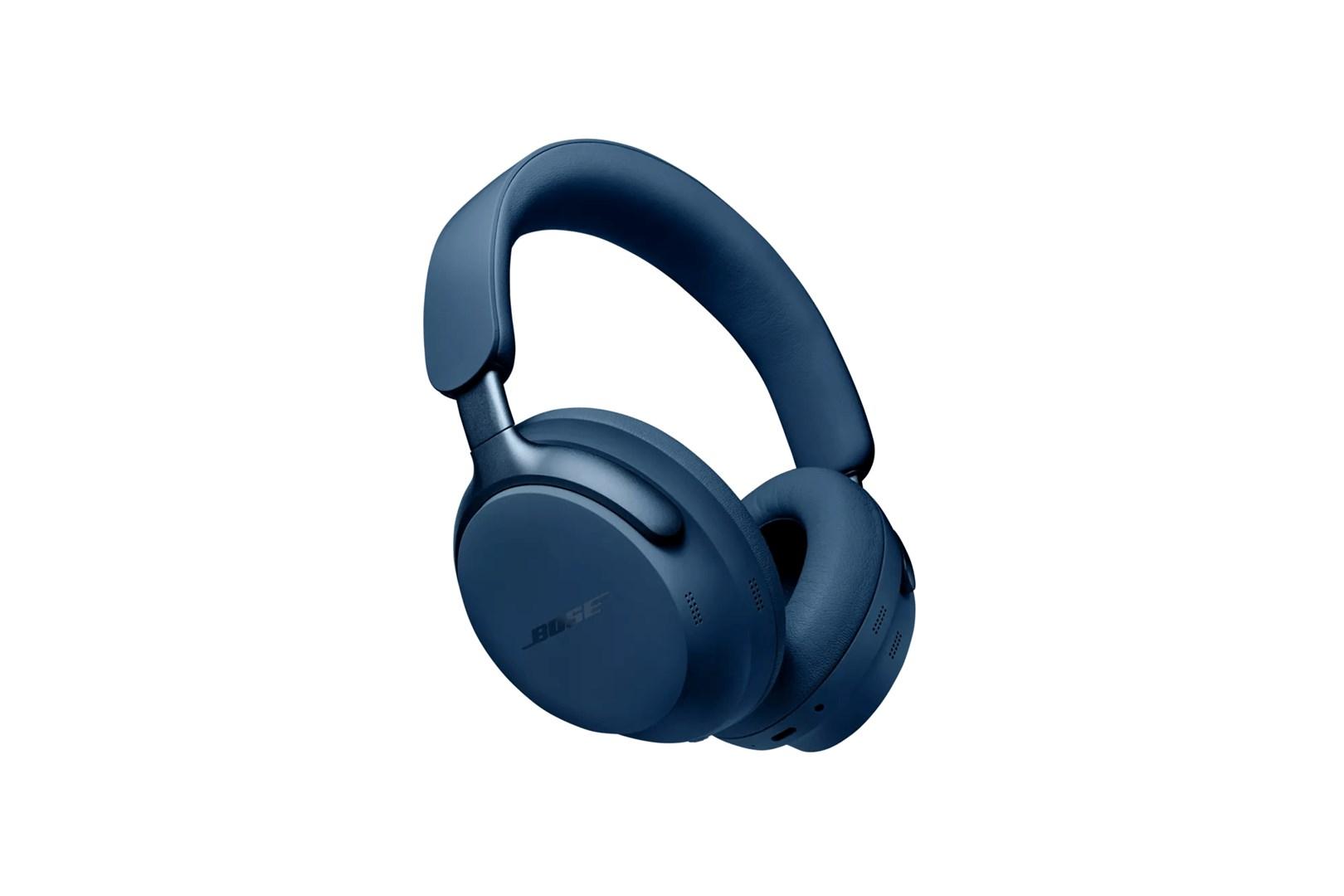 Trådløse høretelefoner Bose - blå, over‑ear, Bluetooth 5.3 (kabel/BT)